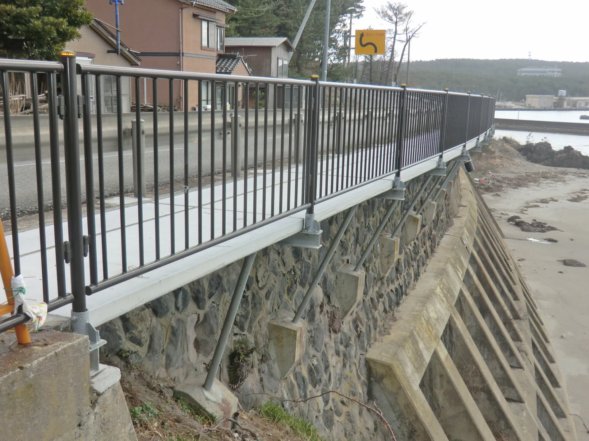 一般国道345号組立歩道更新工事